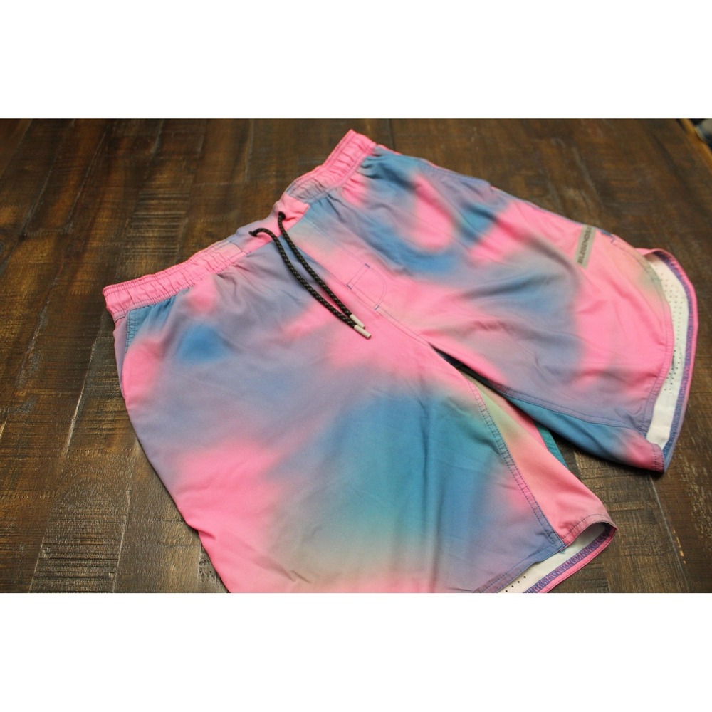 Legends Shorts Mens XL Multicolor Batik Athletic Luka Drawstring 9 Inseam